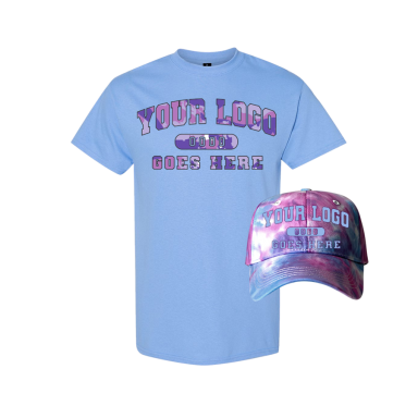 Combo TD140024E / Carolina Blue Tee